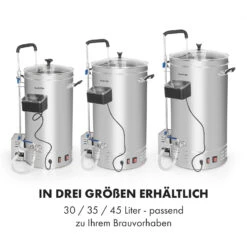 Brauheld Pro Maischekessel 2500W 35L 30-100°C Umwälzpumpe Edelstahl -Innovation Home Appliances Store 10034587 de 0007 logo