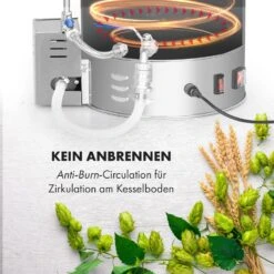 Brauheld Pro Maischekessel 3300W 45L 30-100°C Umwälzpumpe Edelstahl -Innovation Home Appliances Store 10034588 de 0005 logo