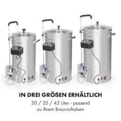 Brauheld Pro Maischekessel 3300W 45L 30-100°C Umwälzpumpe Edelstahl -Innovation Home Appliances Store 10034588 de 0007 logo