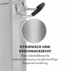 Brauheld Pro Maischekessel 3300W 45L 30-100°C Umwälzpumpe Edelstahl -Innovation Home Appliances Store 10034588 de 0008 logo