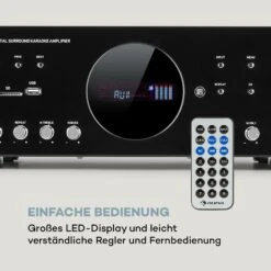AMP-218 BT Digital-Surround-Verstärker 5.1 2x120W 3x50W RMS BT 2xMikro -Innovation Home Appliances Store 10034623 de 0005 logo