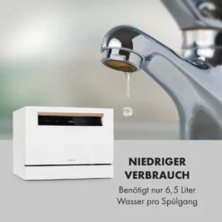 Lagoona Geschirrspülmaschine 1380W 6,5L 6 Gedecke Touch -Innovation Home Appliances Store 10034631 de 0007 logo
