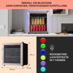 Coachella 50 Weinkühlschrank 47 Liter WiFi-Funktion Hintergrundbeleuchtung Edelstahl -Innovation Home Appliances Store 10034820 de 0006 logo
