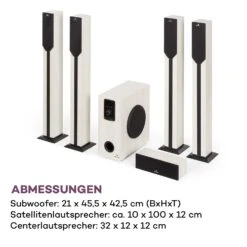 Areal Elegance 5.1-Kanal-Surround-System 190W RMS BT USB SD AUX Fernbedienung -Innovation Home Appliances Store 10034855 de 0009 logo