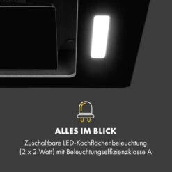 Hektor Eco Dunstabzugshaube Lüfterbaustein 52 Cm 566 M³/h Touch Glas -Innovation Home Appliances Store 10034864 de 0006 logo