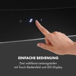 Antonia Dunstabzugshaube Kopffrei 90cm 350m³/h Touch-Bedienfeld Glas -Innovation Home Appliances Store 10034868 de 0006 logo