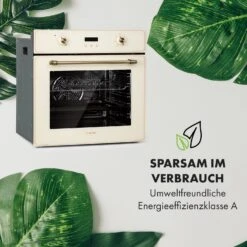 Elizabeth Einbaubackofen Retro 2200W 70L 50 - 250 °C Timer Display 15 Elizabeth Einbaubackofen Retro 2200W 70L 50 - 250 °C Timer Display -Innovation Home Appliances Store 10034881 de 0007 logo