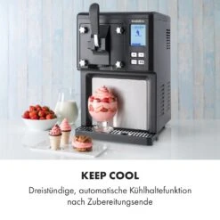 Sweet Sundae Eiscrememaschine Kompressor 1,5l Edelstahl Schwarz -Innovation Home Appliances Store 10034911 de 0006 logo
