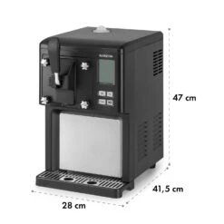 Sweet Sundae Eiscrememaschine Kompressor 1,5l Edelstahl Schwarz -Innovation Home Appliances Store 10034911 yy 0010 logo Klarstein Sahnehaeubchen Eiscrememaschine schwarz