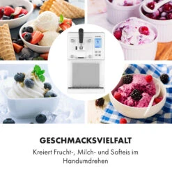 Sweet Sundae Eiscrememaschine Kompressor 1,5l Edelstahl Weiß -Innovation Home Appliances Store 10034912 de 0004 logo