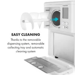 Sweet Sundae Eiscrememaschine Kompressor 1,5l Edelstahl Weiß -Innovation Home Appliances Store 10034912 uk 0008 logo Klarstein Sahnehaeubchen Eiscrememaschine weiss