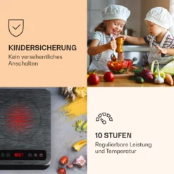 InnoChef Induktionskochfeld 3400W Touch Control Glaskeramik 11 InnoChef Induktionskochfeld 3400W Touch Control Glaskeramik -Innovation Home Appliances Store 10034919 de 0005 logo