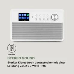 Connect Link Smart Radio IR/DAB+/UKW Spotify BT 2,4" HCC Display Weiß -Innovation Home Appliances Store 10034922 de 0003 logo