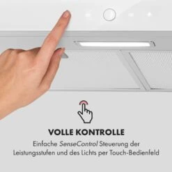 Contempo Neo Unterbau-Dunstabzugshaube 60cm 175m³/h LED Edelstahl Acryl Weiß -Innovation Home Appliances Store 10034961 de 0008 logo