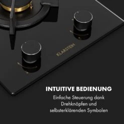 Goldflame Domino Gaskochfeld 2-flammig Messing-Brenner Glaskeramik -Innovation Home Appliances Store 10034971 de 0004 logo