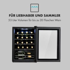 Shiraz 20 Uno Weinkühlschrank 53l 20Fl Touch-Bedienfeld 5-18°C 12 Shiraz 20 Uno Weinkühlschrank 53l 20Fl Touch-Bedienfeld 5-18°C -Innovation Home Appliances Store 10035027 de 0003 logo