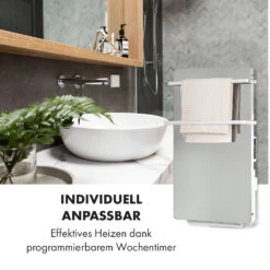 Hot Spot Crystal Flow Badheizer 45x82cm 36m² 2000W 5-40°C LED -Innovation Home Appliances Store 10035036 de 0008 logo