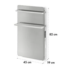 Hot Spot Crystal Flow Badheizer 45x82cm 36m² 2000W 5-40°C LED -Innovation Home Appliances Store 10035036 yy 0011 dimensions