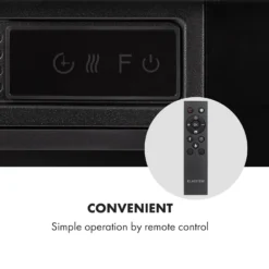 Vulsini Elektro-Kamin 1900 W LED-Technik Fernbedienung -Innovation Home Appliances Store 10035037 uk 0004 logo Klarstein Vulsini Elektrischer Kamin schwarz