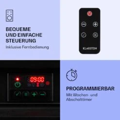 Etna Elektrokamin 1800W Wochentimer Fernbedienung LED -Innovation Home Appliances Store 10035042 de 0003 logo