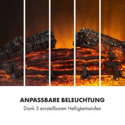 Etna Elektrokamin 1800W Wochentimer Fernbedienung LED -Innovation Home Appliances Store 10035042 de 0007 logo