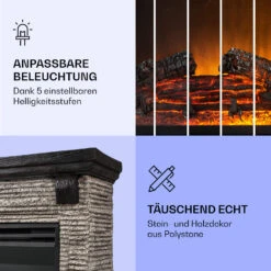 Etna Elektrokamin 1800W Wochentimer Fernbedienung LED 11 Etna Elektrokamin 1800W Wochentimer Fernbedienung LED -Innovation Home Appliances Store 10035043 de 0005 logo