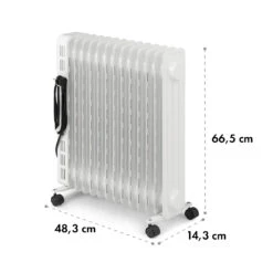 Thermaxx Heatstream Ölradiator 2500W 5-35 °C 24h-Timer 20 Thermaxx Heatstream Ölradiator 2500W 5-35 °C 24h-Timer -Innovation Home Appliances Store 10035055 yy 0010 logo Klarstein Thermaxx Heatstream Oelradiator Weiss