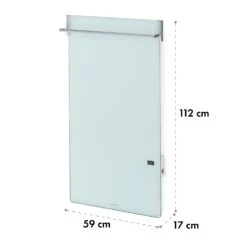 Hot Spot Crystal Spotless Smart Infrarotheizung 59x112cm 750W App-Steuerung -Innovation Home Appliances Store 10035064 yy 0009 logo Klarstein HotSpotCrystal Spotless Smart IRHeizungW