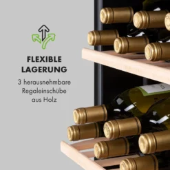 Vinamour 48 Uno Weinkühlschrank 128l 48Fl 3 Einschübe 4-18°C -Innovation Home Appliances Store 10035066 de 0007 logo