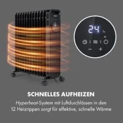 Thermaxx Heatstream Ölradiator 2500W 5-35 °C, 24h-Timer -Innovation Home Appliances Store 10035109 de 0004 logo