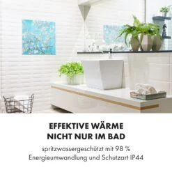 Wonderwall Air Art Smart Infrarotheizung 60x60cm 350W Wandinstallation App-Steuerung Mandelblüten -Innovation Home Appliances Store 10035112 de 0006 logo