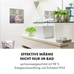 Wonderwall Air Art Smart Infrarotheizung 60x60cm 350W Wandinstallation App-Steuerung Gartenweg -Innovation Home Appliances Store 10035117 de 0006 logo