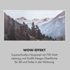Wonderwall Air Art Smart Infrarotheizung 120x60cm 700W Wandinstallation App-Steuerung Berge 14 Wonderwall Air Art Smart Infrarotheizung 120x60cm 700W Wandinstallation App-Steuerung Berge -Innovation Home Appliances Store 10035129 de 0005 logo
