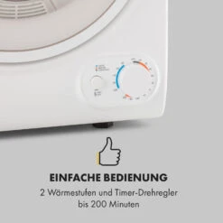 Jet Set 2500 Wäschetrockner Ablufttrockner 850W EEK C 2,5kg 50cm -Innovation Home Appliances Store 10035137 de 0003 logo