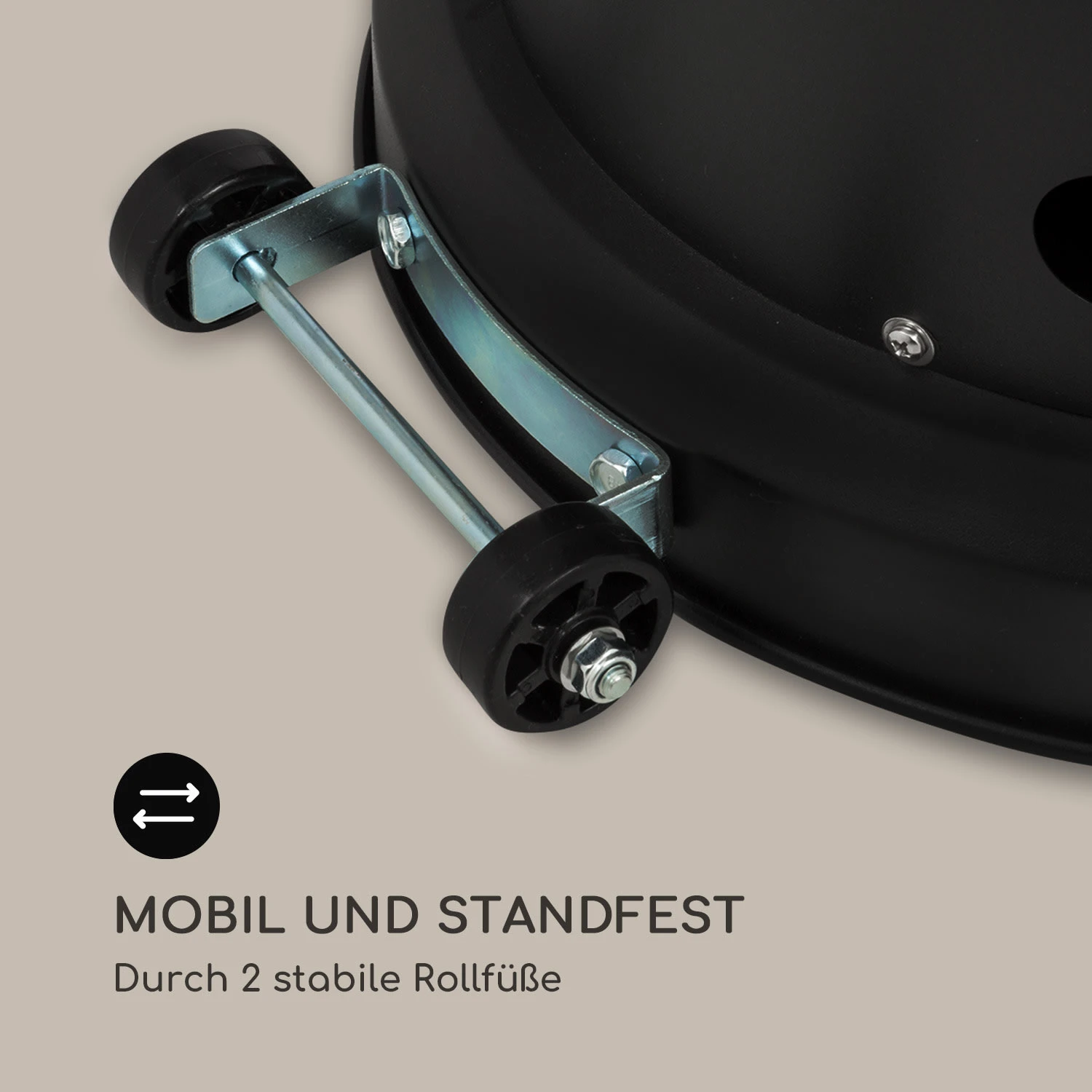 Goldflame Style Terrassenheizstrahler 11,2 KW 360°-Blick Mobil 7 Goldflame Style Terrassenheizstrahler 11,2 KW 360°-Blick Mobil – Bild 7