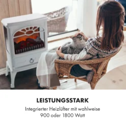 Leoben Elektrischer Kamin 900 / 1800 W Thermostat PanoramaView -Innovation Home Appliances Store 10035148 de 0003 logo