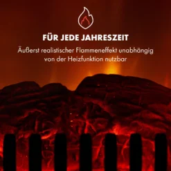 Leoben Elektrischer Kamin 900 / 1800 W Thermostat PanoramaView -Innovation Home Appliances Store 10035148 de 0005 logo