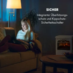 Leoben Elektrischer Kamin 900 / 1800 W Thermostat PanoramaView -Innovation Home Appliances Store 10035148 de 0006 logo