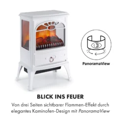 Leoben Elektrischer Kamin 900 / 1800 W Thermostat PanoramaView -Innovation Home Appliances Store 10035148 de 0007 logo