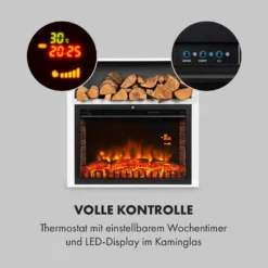 Mauna Loa Elektrokamin 2000 W LED-Flammen Fernbedienung Holzregal -Innovation Home Appliances Store 10035167 de 0005 logo