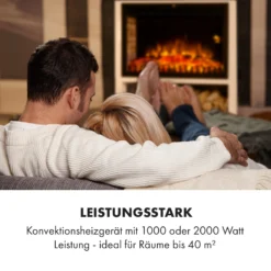 Mauna Loa Elektrokamin 2000 W LED-Flammen Fernbedienung Holzregal -Innovation Home Appliances Store 10035167 de 0006 logo