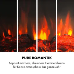 Mauna Loa Elektrokamin 2000 W LED-Flammen Fernbedienung Holzregal -Innovation Home Appliances Store 10035167 de 0007 logo