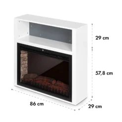 Mauna Loa Elektrokamin 2000 W LED-Flammen Fernbedienung Holzregal -Innovation Home Appliances Store 10035167 yy 0008 logo