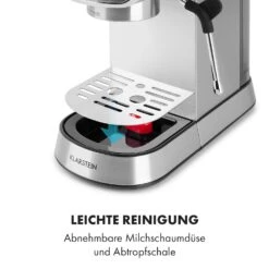 Futura Espressomaker 20 Bar 1450 Watt 20 Bar Wassertank: 1,25 Liter Rostfreier Edelstahl 18 Futura Espressomaker 20 Bar 1450 Watt 20 Bar Wassertank: 1,25 Liter Rostfreier Edelstahl -Innovation Home Appliances Store 10035183 de 0009 logo