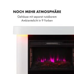 Aargau Smart Elektrischer Kamin 1000/2000W LED 18-27 °C Wochentimer -Innovation Home Appliances Store 10035204 de 0004 logo