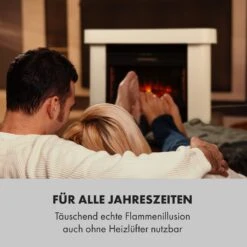 Aargau Smart Elektrischer Kamin 1000/2000W LED 18-27 °C Wochentimer -Innovation Home Appliances Store 10035204 de 0008 logo