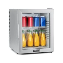 Brooklyn 32 Mini-Kühlschrank Glastür LED Ablage
