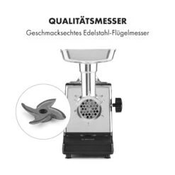 Kraftprotz Elektrischer Fleischwolf 700 W Kupfermotor Hack Wurst Kebbe Edelstahl -Innovation Home Appliances Store 10035233 de 0004 logo
