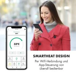 Bornholm Single Smart Konvektionsheizgerät 1000 W App-Steuerung 17 Bornholm Single Smart Konvektionsheizgerät 1000 W App-Steuerung -Innovation Home Appliances Store 10035235 de 0007 logo