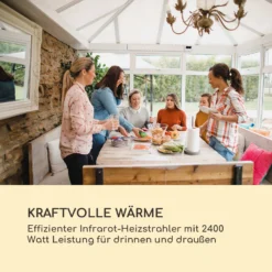 Cosmic Beam Smart 24 Infrarot-Heizstrahler 2400W App-Steuerung Fernbedienung -Innovation Home Appliances Store 10035257 de 0003 logo